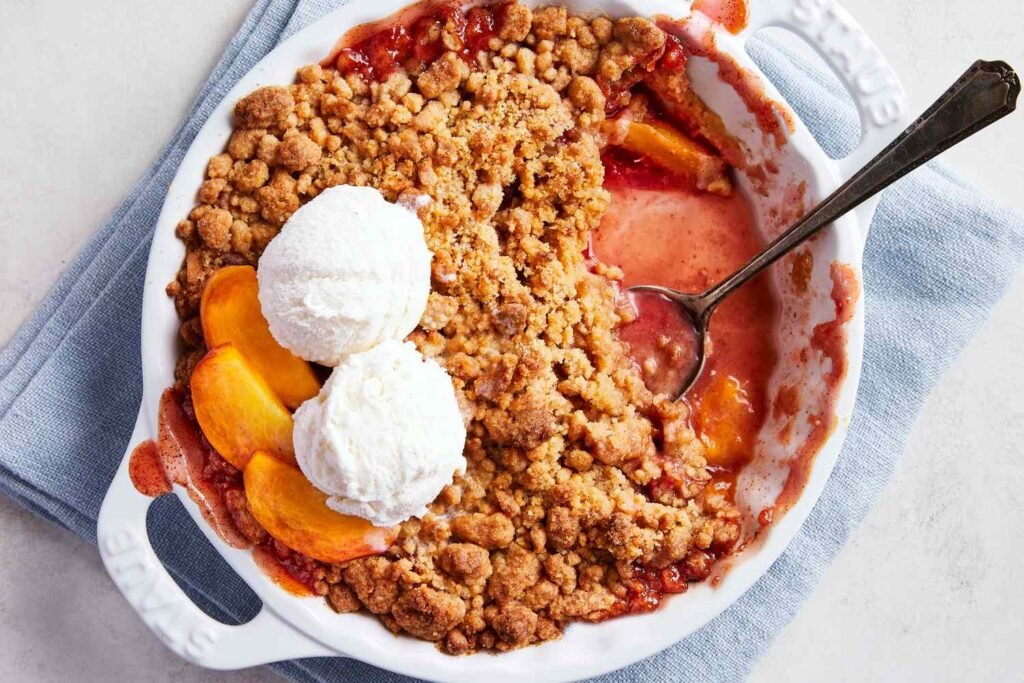 Peach Crumble