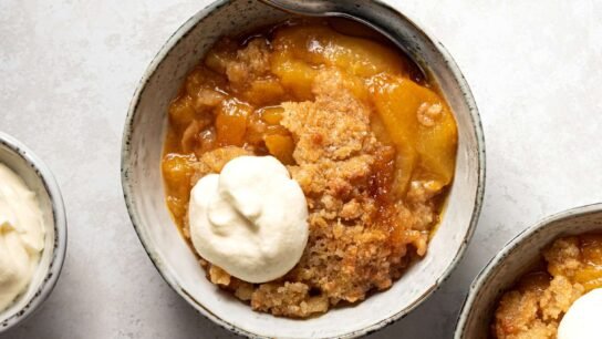 Peach Crumble