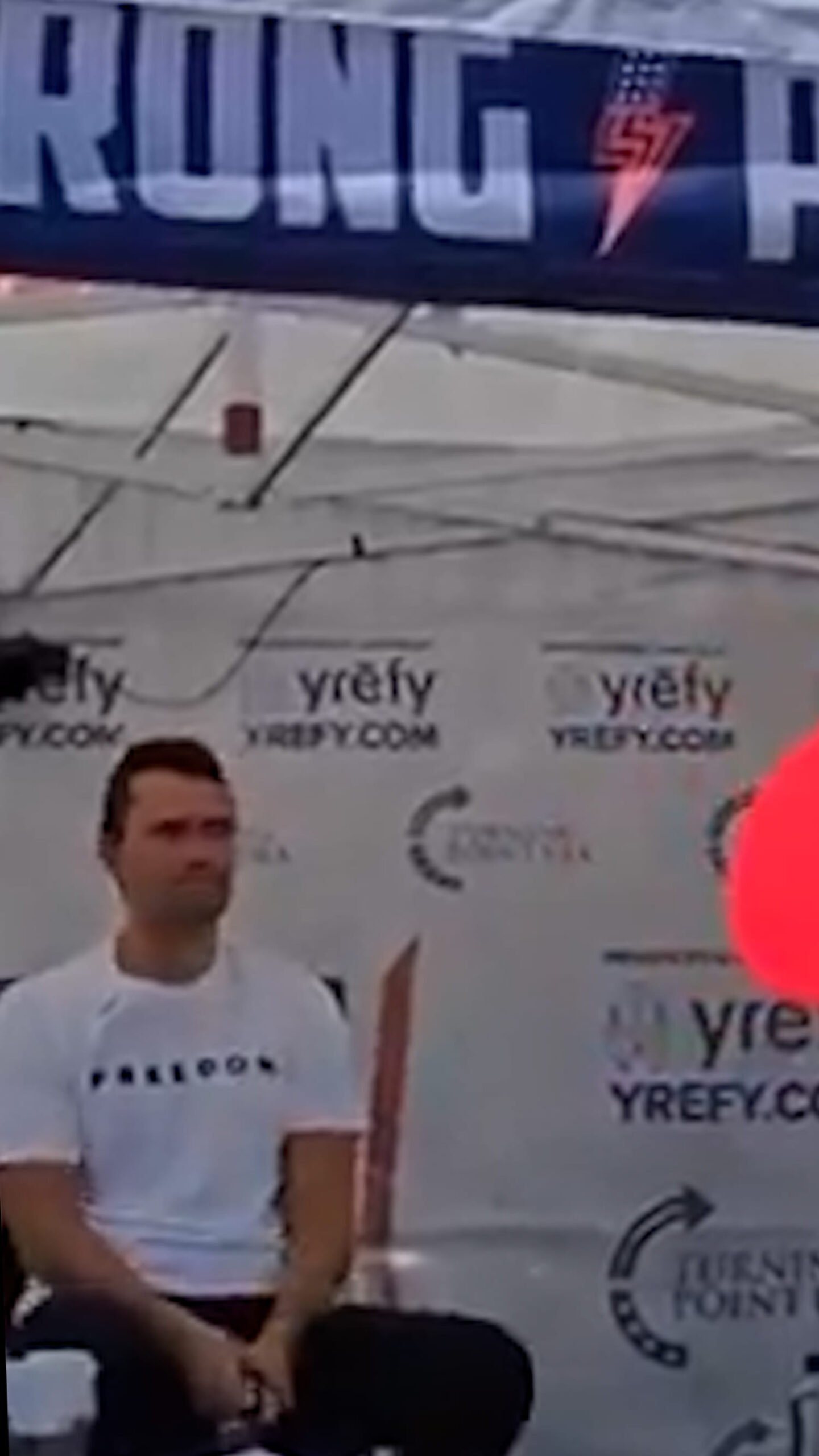 Charlie Kirk Shot Video